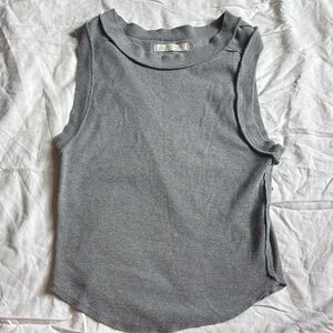 We The Free Charcoal Tank Top